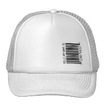 barcode mesh hats