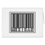 Barcode Mexican Greeting Cards
