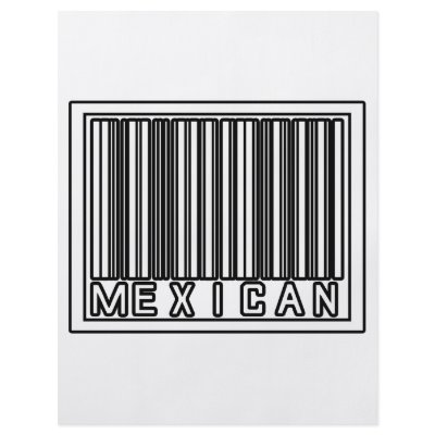 Barcode Mexican Full Color Flyer by Mexican_Pride