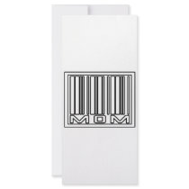 Barcode Mom rack cards by Proud_Mom_Shirts Barcode Mom rack cards