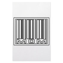 Barcode Mom stationery by Proud_Mom_Shirts Barcode Mom stationery
