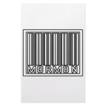 Barcode Mormon stationery by Mormon_Shirts Barcode Mormon stationery
