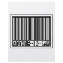 Barcode Mother-In-Law flyers by Mother_In_Law_Shirts Barcode Mother-In-Law flyers