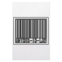 Barcode Mother-In-Law stationery