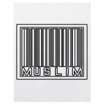 Barcode Muslim flyers