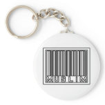 Barcode Muslim Keychain