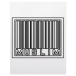 Barcode Muslim Personalized Letterhead