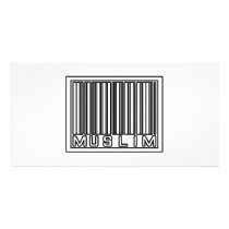 Barcode Muslim photo cards by Muslim_Shirts Barcode Muslim photo cards