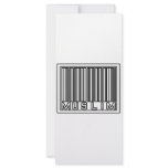 Barcode Muslim Personalized Rack Card