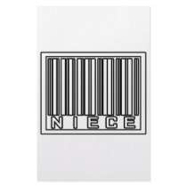 Barcode Niece stationery