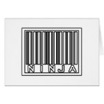 Barcode Ninja Card