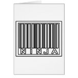 Barcode Ninja Card