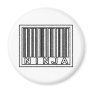 Barcode Ninja Refrigerator Magnet