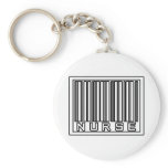 Barcode Nurse Keychain