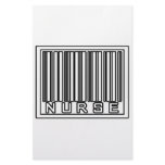 Barcode Nurse Customized Stationery