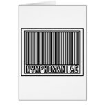 Barcode Nymphomaniac Card