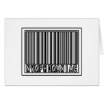 Barcode Nymphomaniac Card