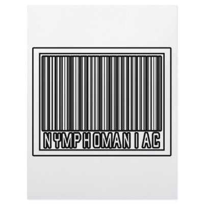 Barcode Nymphomaniac Letterhead by Funny_MoFo_Shirts