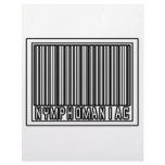 Barcode Nymphomaniac Letterhead