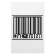Barcode Optometrist stationery by Optometrist_Shirts Barcode Optometrist stationery
