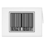 Barcode Organic Chemist Card