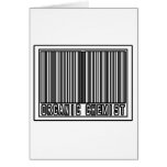 Barcode Organic Chemist Cards
