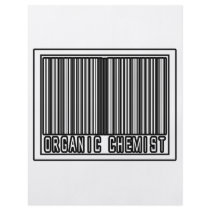 Barcode Organic Chemist flyers by OrganicChemistShirts Barcode Organic Chemist flyers