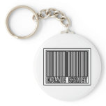 Barcode Organic Chemist Key Chain