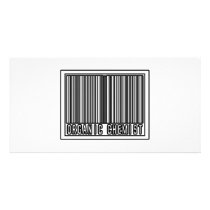 Barcode Organic Chemist photo cards by OrganicChemistShirts Barcode Organic Chemist photo cards