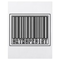 Barcode Orthopedist flyers by Orthopedist_Shirts Barcode Orthopedist flyers