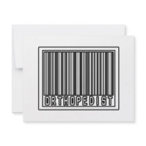 Barcode Orthopedist invitations