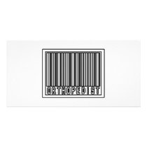 Barcode Orthopedist photo cards by Orthopedist_Shirts Barcode Orthopedist photo cards