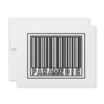 Barcode Paramedic invitations