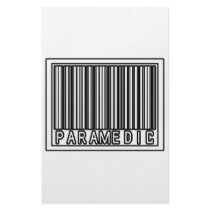 Barcode Paramedic stationery