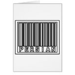 Barcode Persian Card