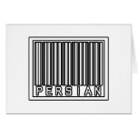 Barcode Persian Greeting Cards