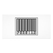 Barcode Persian photo cards