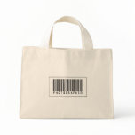 Barcode Photographer Tote Bags