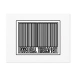 Barcode Physical Therapist Postcard