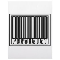 Barcode Physicist letterhead by PhysicistShirts Barcode Physicist letterhead