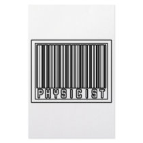 Barcode Physicist stationery