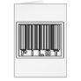 Barcode Pilot Greeting Cards