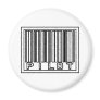 Barcode Pilot Refrigerator Magnets