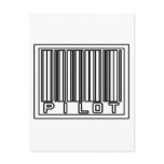 Barcode Pilot Postcard