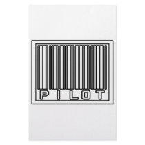 Barcode Pilot stationery