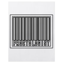 Barcode Proctologist flyers by Proctologist_Shirts Barcode Proctologist flyers