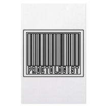 Barcode Proctologist stationery