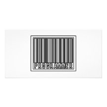 Barcode Programmer Personalized Photo Card