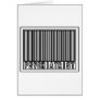Barcode Psychiatrist Greeting Cards