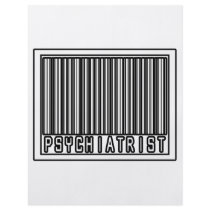 Barcode Psychiatrist Personalized Flyer